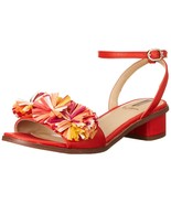 Sam Edelman Girls Ilia Mini Sandal Bright Poppy 4 Medium - $60.20 CAD