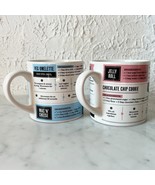 2 Microwave Recipe Mugs-Omelette-Pizza-Chilaquiles-Cake-Cookie-Crispy Ri... - $354.15 MXN