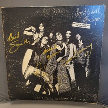 Alice Cooper signed lp Love It To Death Green Label, 4 members, Original... - $3,605.17 MXN