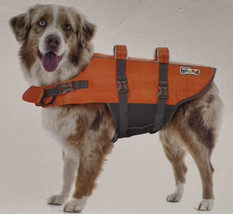 Dog Safety Water Vest Life Jacket Reflective Stripe Preserver Swimming NEW - $11.19