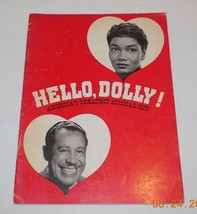 Pearl Bailey &quot;HELLO DOLLY&quot; Cab Calloway Jerry Herman Souvenir Program ra... - $43.24