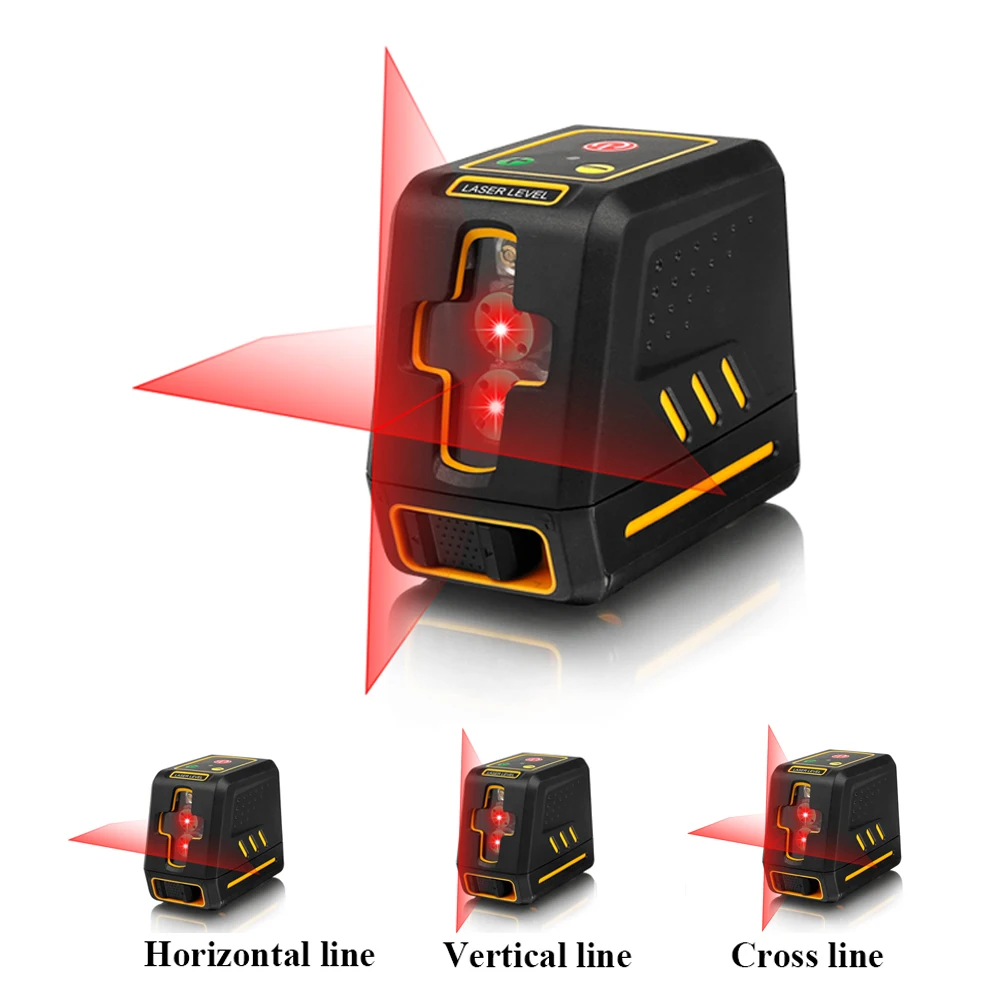 Norm Green/Red Laser Level Self-Leveling Cross Line Laser Leveler With V... - $7,022.97 MXN