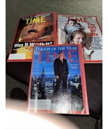 3 Time’s Magazines June &amp; Aug 1991 &amp; January 2002 - £9.46 GBP
