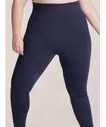 Shapermint High Waisted Compression Leggings  Shapewear Women Large  Blu... - £19.47 GBP