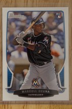 2013 Bowman Draft Picks Marcell Ozuna Logo Rookie Card Rc #17 Atlanta Braves - $4.20