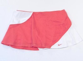 Nike Dri Fit Pink &amp; White Tennis Skort Skirt with Attached Shorts Women&#39;s NWT - £51.35 GBP