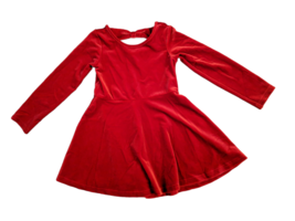 The Children Place Girl Dress Red Back Bow - £11.02 GBP