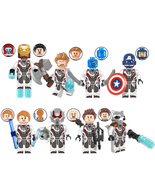 8Pcs Marvel Guardians of the Galaxy Minifigures Nebula Rocket Raccoon Mi... - $31.64 CAD