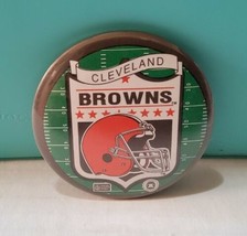 Vintage Cleveland Browns Football Field Helmet 1980s Button Pinback Pin 2.25&#39;&#39; - £11.25 GBP