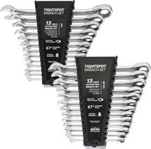 26-Pc Master Ratcheting Wrench Set: Inch &amp; Metric with Organizer - £102.36 GBP