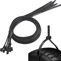 Large Zip Ties Heavy Duty Big Cable Ties 24 Inch 45 Extra Long Tie Wraps Black - £16.39 GBP