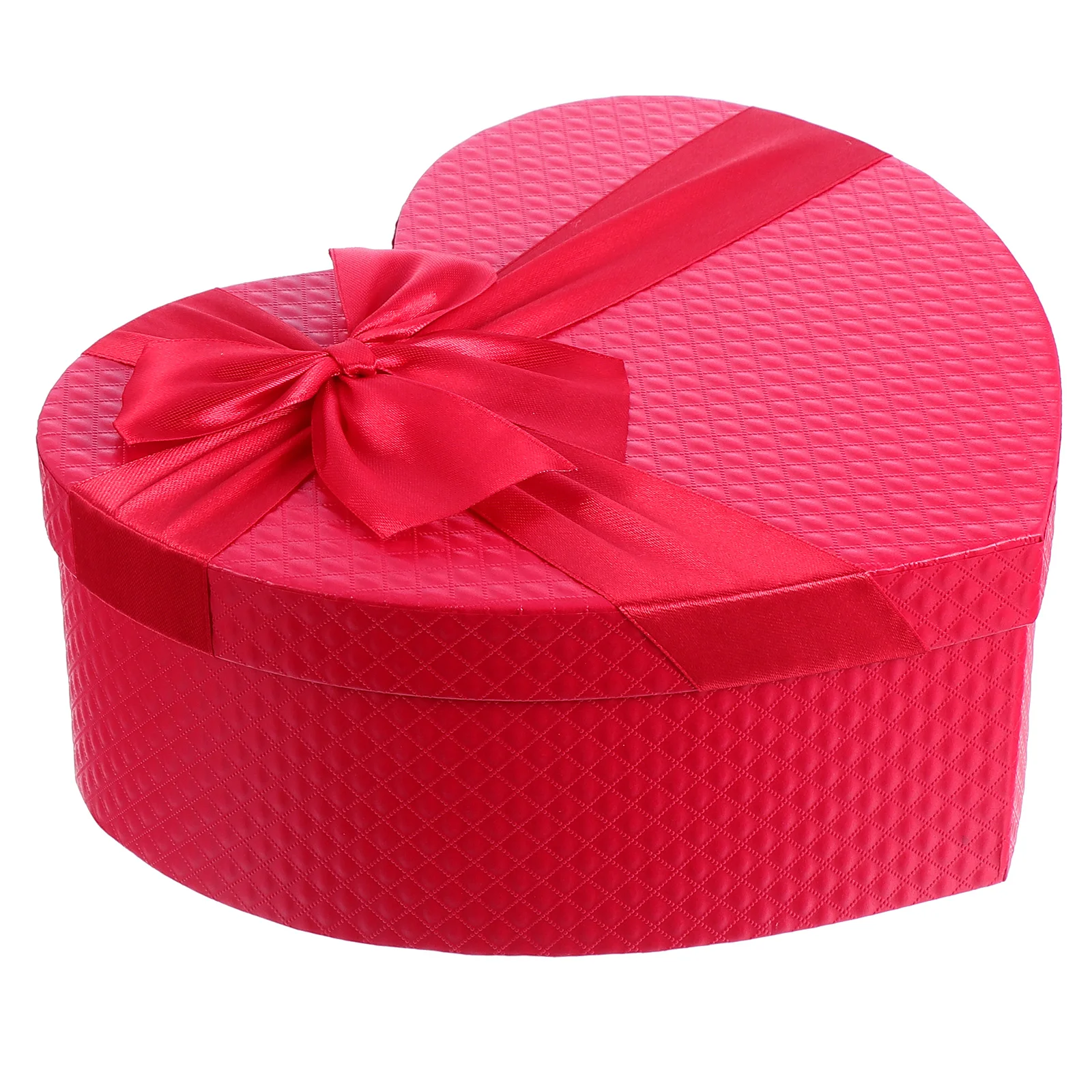 1pc Red Heart Gift Box Candy Box Paper Heart Shaped Gift Packing Box Wit... - $23.14 CAD