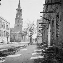 St. Michael&#39;s Church after siege Charleston SC 1865 New 8x10 US Civil War Photo - $8.81