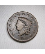 1832 Lg. Letters Large Cent Coin Fine Details AN718 - £42.03 GBP