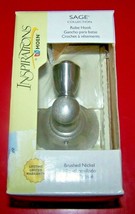 ROBE HOOK -  Moen Inspirations Sage Collection - Brushed Nickel - DN6803BN - NIB - $16.99