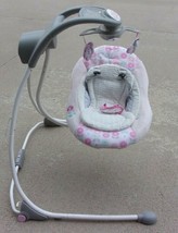 Ingenuity Baby Swing Hooks up to your phone for monitoring - $56.69