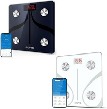 Renpho Bluetooth Body Fat Scale Smart Bmi Scale Digital Bathroom Large Size - £47.79 GBP