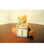 Cherished Teddies Bear With ABC I Alpha Letter Block 1995 NIB - £10.37 GBP