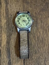 Vintage Waltham ORD DEPT US Military 6/0 &#39;42 9J Manual Wrist Watch Missing Crown - £197.80 GBP