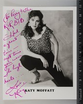 Katy Moffatt Autografo Firmato 8x10 B&amp;w Promo Foto Tob - $59.38