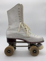 Vtg Gloria Nord Wood Wheel Cleveland Skates Size 9 Gil Ash W 10 Boot Mod... - $70.11