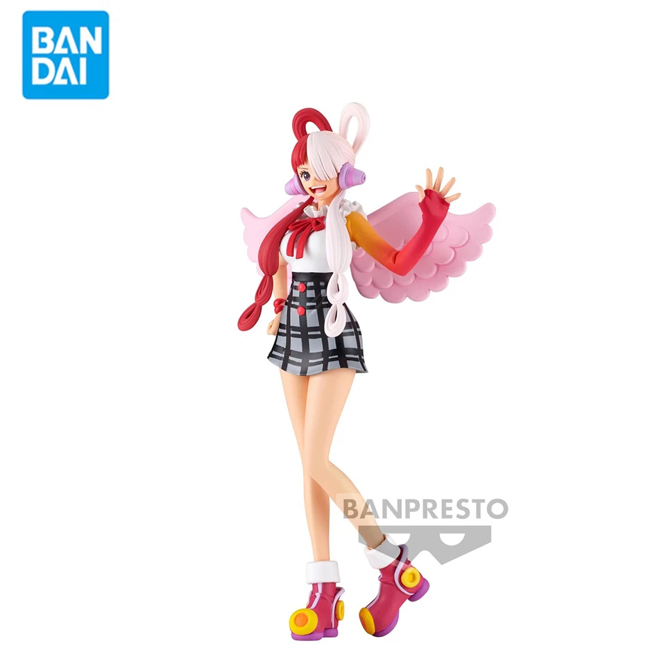 Original Genuine Banpresto One Piece DXF RED 16cm UTA Model Doll Decoration - £32.58 GBP