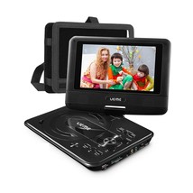 Mini Dvd Player For Kids With 7 Inches Swivel Screen And Internal Rechar... - $73.99