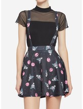 Sanrio Hello Kitty,My Melody X Kuromi Skull Suspender Skirt  S, M, L - £39.33 GBP
