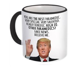 Paramedic Funny Trump : Gift Mug Best Paramedic Birthday Christmas Jobs - £12.77 GBP