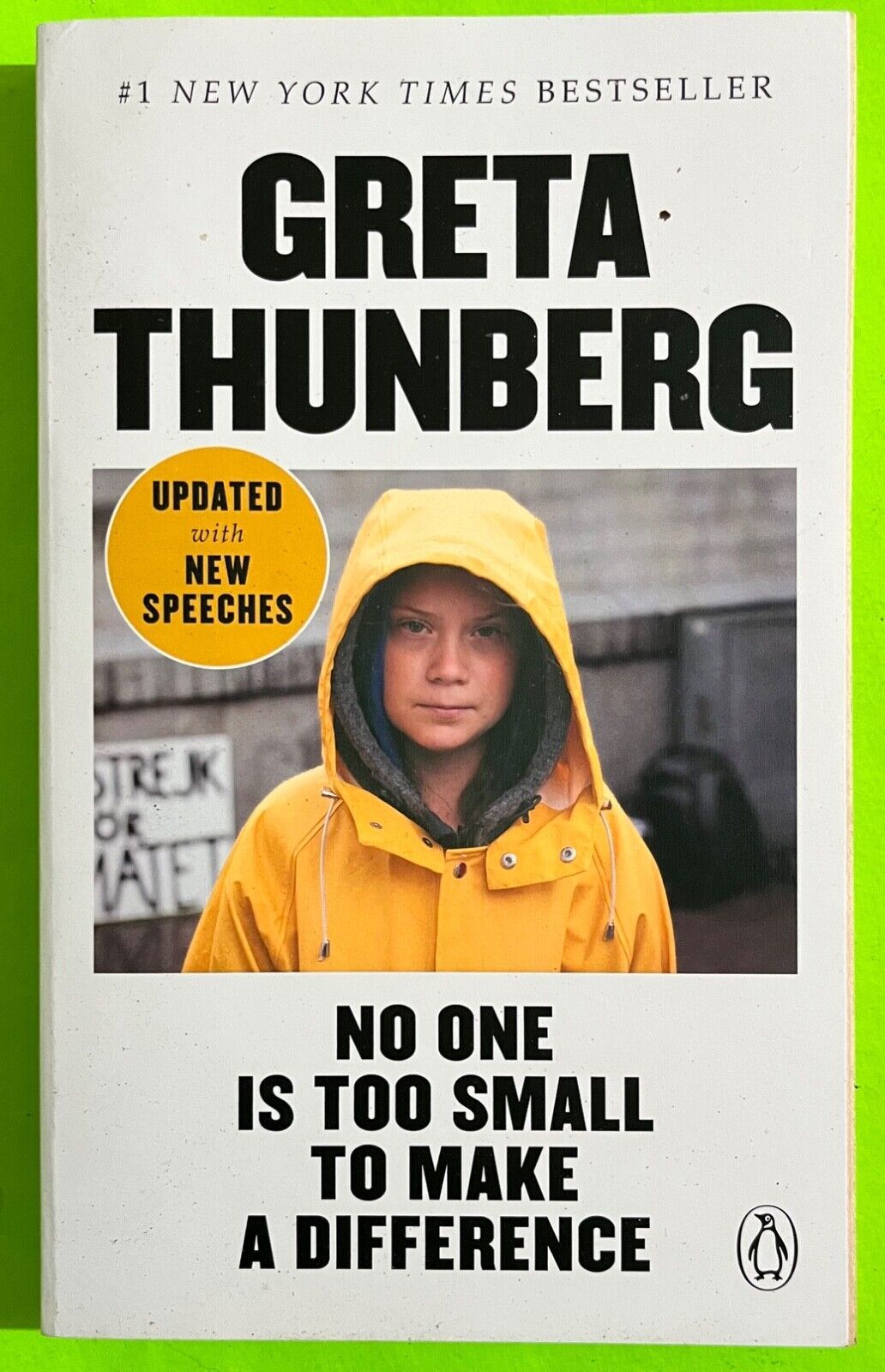 No One Is Too Small to Make a Difference by Greta Thunberg (PB 2021) Upd... - $3.79