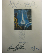 Tron Legacy Signed Film Movie Screenplay Script Autographs Jeff Bridges ... - £15.84 GBP