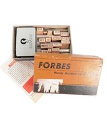 Vtg Forbes Handy Car Accident Report Rubber Stamp Kit 60s Auto Traffic V... - $13.99