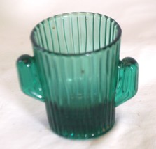 Whiskey Shot Glass Pub Bar Barware Green Cactus - $237.75 MXN
