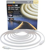 Armacost Lighting RibbonFlex Pro Outdoor 16.4 ft 120V Plug-in Warm White 2700K - £59.40 GBP