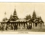 Burmese Pavilion British Empire Exhibition 1924 Real Photo Postcard - $15.82