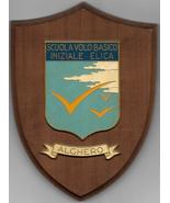 Vintage Scuola Volo Basico Iniziale Elica Basic Flight School Italy Wall... - $34.37 CAD