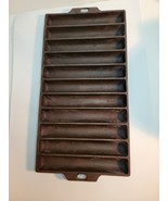 Wagner Ware E Breadstick Pan Cast Iron Sidney, Ohio #1326 - $68.00