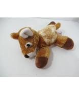Aurora Plush soft fawn baby deer brown white small mini Flopsie beanbag ... - £4.08 GBP