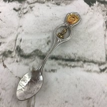 Vintage Illinois Abraham Lincoln Decorative Spoon Collectible Travel Sou... - £3.70 GBP