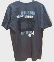 U2 Tour 360 Bono Houston Reliant Stadium Texas 2009 Gray Double-Sided T-Shirt XL - $35.49