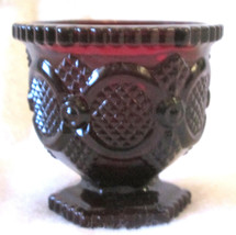 Avon Ruby Red Glass  1876 Cape Cod TUMBLER - $9.65