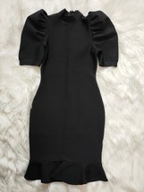 2020 New Autumn Women age Dress O-Neck Ruffle Short Sleeve Fishtail Midi Bodycon - £129.15 GBP