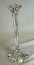 Mikasa Crystal Petal Candlestick Taper Candle Holder 5 Point Base Germany - £21.35 GBP