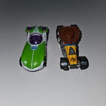 2 Hot Wheels Disney Pixar Toy Story Woody Buzz Lightyear Diecast Cars Lo... - $9.85