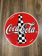 9&quot; Round Red Coca-Cola Sticker Decal - £15.73 GBP