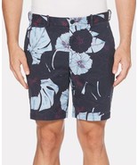 Men&#39;s Perry Ellis Dark Blue Sapphire Graphic Floral Shorts, 38 Waist, 9&quot;... - €9,33 EUR