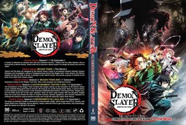 Anime Dvd~English Dubbed~Demon Slayer/Kimetsu No Yaiba Season 1-3(1-55End+Movie) - £24.30 GBP