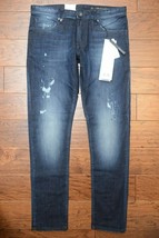 Armani Exchange A|X J14 $140 Men&#39;s Skinny Fit Scraped Stretch Cotton Jeans 33R - £48.06 GBP