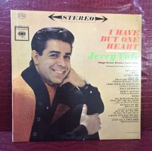 Jerry VALE-I Have But One Heart Vinyl Pop Vocal Lp - £3.98 GBP