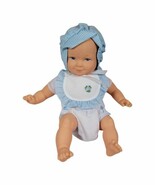 Anne Geddes 9&quot; Baby Plush Doll Vintage 1991 w/tag In Blue Bonnet - €12,63 EUR